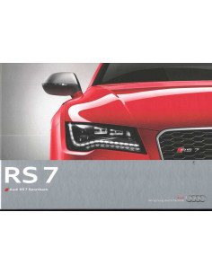Brochure AUDI RS7 SPORTBACK (05-2013) | AUDI121 - Ref: 358/1262.00.46 |