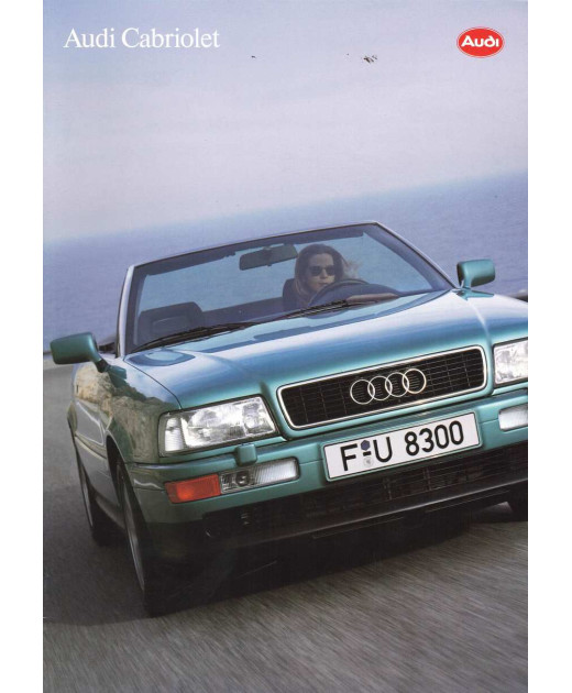 Brochure AUDI CABRIOLET - 07/1993 | AUDI119 - Ref: 302/1205.01.41 |