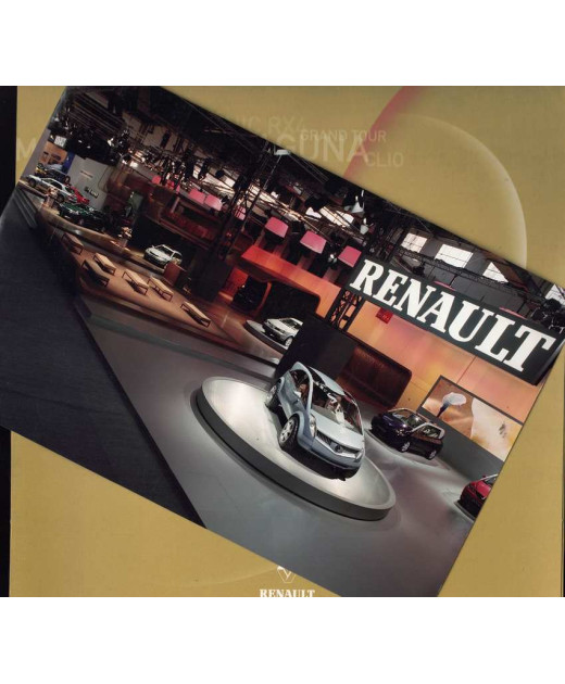 Brochure RENAULT Salon De BARCELONE 2001 (Photo, Diapositive, CD) | REN71 - Ref: MAY2001 |