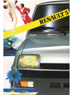 Brochure RENAULT 5 TL / GTL / TX / TS et ALPINE TURBO - AM1983 | REN67 - Ref: 12.103.05 |