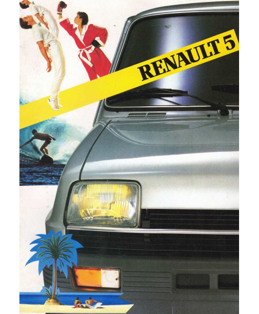Brochure RENAULT 5 TL / GTL / TX / TS et ALPINE TURBO - AM1983 | REN67 - Ref: 12.103.05 |