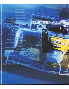 Brochure ELF RENAULT (Turbo, V10, 2000, Palmarès) | REN66 - Ref: 19.131.20 |