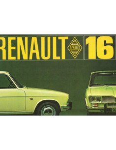 Brochure RENAULT 16 - 1470 cm3 - 55Ch | REN54 - Ref: 46259-03-03 M573 |