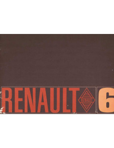 Brochure RENAULT 6, 845 cm3 | REN51 - Ref: 46208-03-09 M380 |