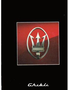 Brochure / Dépliant MASERATI GHIBLI 2.8l ( Français ) 1995 | MAS16 - Ref: AD159 |