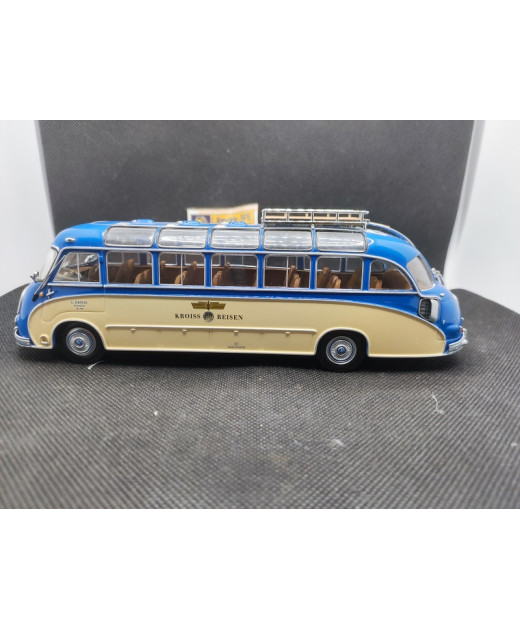 BUS SETRA S8 "KROSS-REISEN" 1953 - MINICHAMPS - N° 0082 - 1/43 | Bus Setra S8 " Kross-reisen " de 1953 - 0082 |