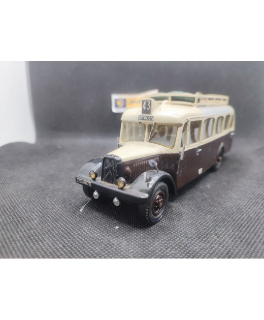 AUTOBUS CITROEN T 45 1950 - MINITRUCKS - N° 8 - 1/50 | Autobus Citroën T 45 de 1950 - 8 |