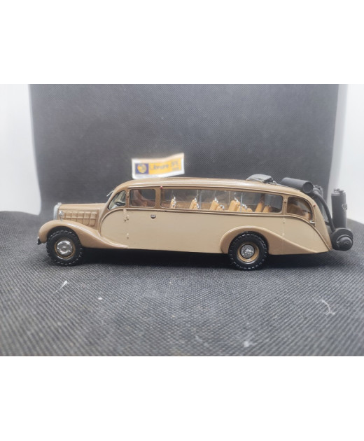 AUTOBUS CITROEN 45 CURRUS 1939 - MINITRUCKS CALANDRE - N° 6 - 1/50 | Autocar Citroën 45 Currus de 1939 - 6 |