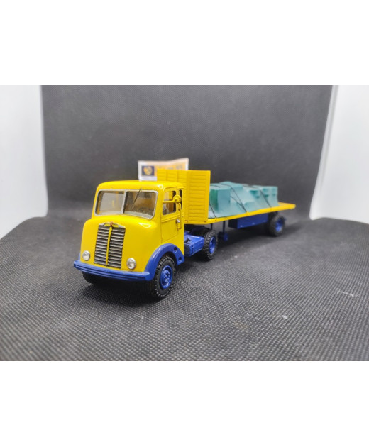 CAMION AVEC REMORQUE HIGHWAY TRAILER 10T - MINITRUCKS - N° 76 - 1/50 | Camion avec Remorque Highway Trailer 10T - 76 |