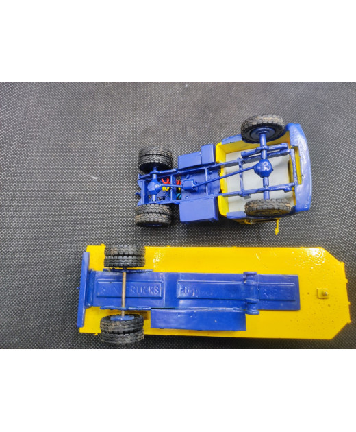 CAMION AVEC REMORQUE HIGHWAY TRAILER 10T - MINITRUCKS - N° 76 - 1/50 | Camion avec Remorque Highway Trailer 10T - 76 |