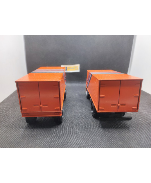 CAMION FORD CARGO AVEC REMORQUE - NZG - N° 227 - 1/50 | Camion Ford Cargo avec Remorque - 227 |