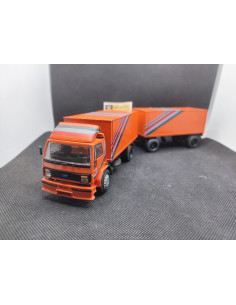 CAMION FORD CARGO AVEC REMORQUE - NZG - N° 227 - 1/50 | Camion Ford Cargo avec Remorque - 227 |