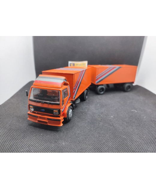 CAMION FORD CARGO AVEC REMORQUE - NZG - N° 227 - 1/50 | Camion Ford Cargo avec Remorque - 227 |