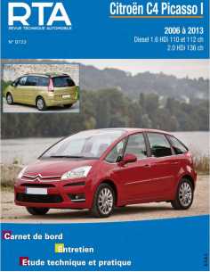 CITROEN C4 PICASSO Depuis 2006 - RTA B723 | RTA B723-OCCASION |