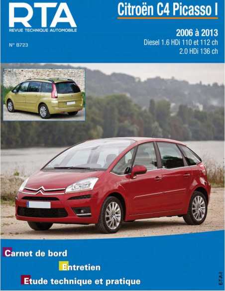 CITROEN C4 PICASSO Depuis 2006 - RTA B723 | RTA B723-OCCASION |