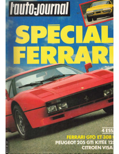 L' Auto-Journal Spécial FERRARI Essais: GTO et 308 gts (1984) | Auto-Journal 21-1984 |