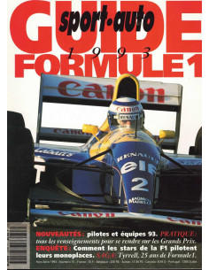 Guide Sport-auto FORMULE 1 93 Hors-série N°15 | Sport-auto HS N°15 |