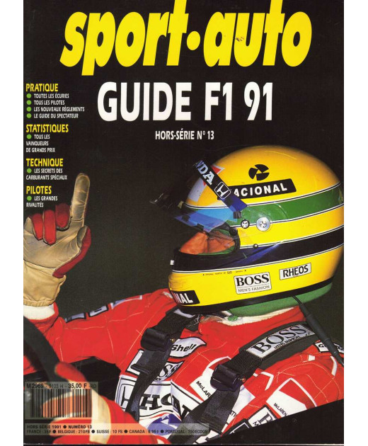Guide Sport-auto FORMULE 1 91 Hors-série N°13 | Sport-auto HS N°10 |