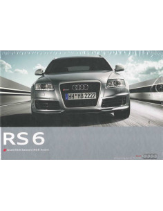 Brochure AUDI RS 6 Berline et Avant (11-2009) | AUDI135 - Ref: 958/1160.18 |
