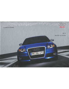 Brochure AUDI RS 4 Berline et avant (02-2006) | AUDI134 - Ref: 658/1140.MO.46 |