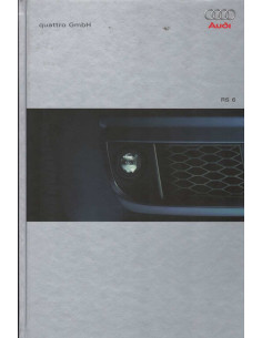 Brochure AUDI RS 6 V8 450ch Berline et Avant (03-2002) | AUDI127 - Ref: 258/1901.Q1-41 |