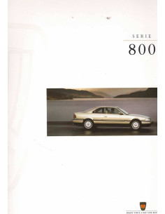 Brochure ROVER SERIE 800 Millésime 95 - Inclus Coupé | ROV06 - Ref: EO1227 |