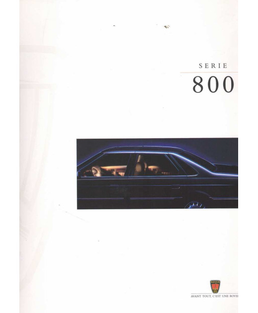 Brochure ROVER SERIE 800 Millésime 97 | ROV04 - Ref: EO1435 |