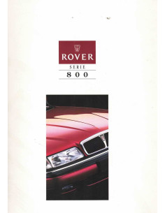 Brochure ROVER SERIE 800 Millésime 93 | ROV02 - Ref: EO899C |