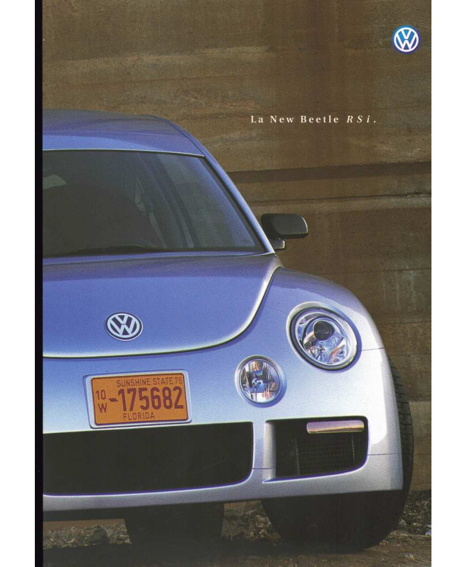 Brochure VOLKSWAGEN BEETLE RSI | VW55 - Ref: 915/1190.24.46 |