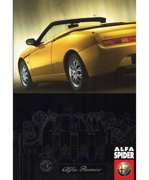 Brochure ALFA ROMEO SPIDER 916 (04-1998) | ALF43 - Ref: 920324 T01 |