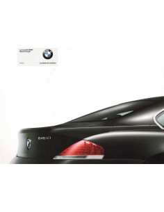 Brochure BMW SERIE 6 COUPE (2003) | BMW204 - Ref: 3 11 006 173 30 2/2003 GM |
