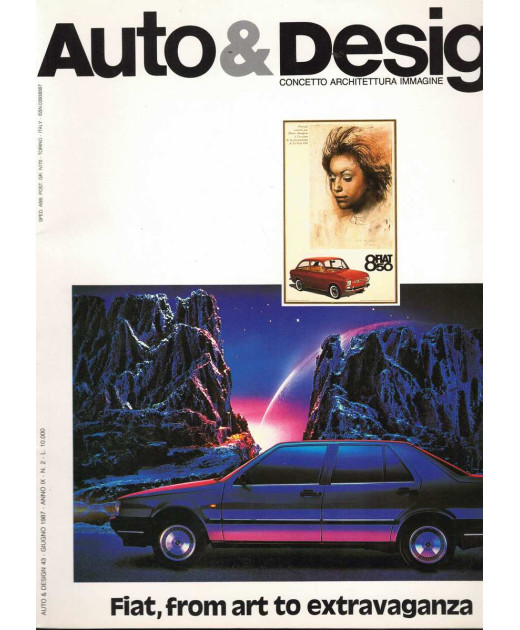 Auto & Design N°43 - FIAT, from art to extravaganza | Auto & Design 43 |