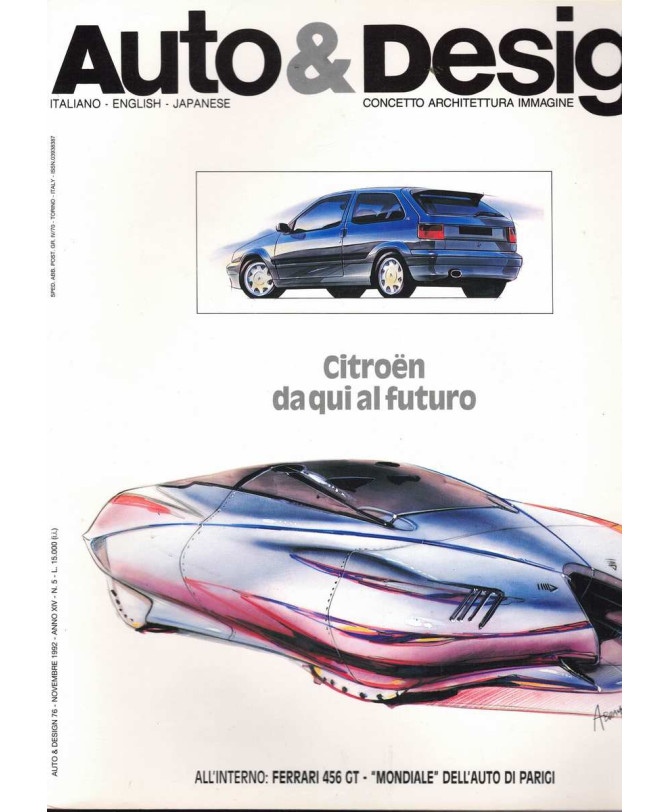 Auto & Design N°76 - Citroën da qui al futuro | Auto & Design 76 |