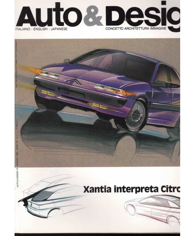 Auto & Design N°79 - Xantia interpreta Citroën | Auto & Design 79 |