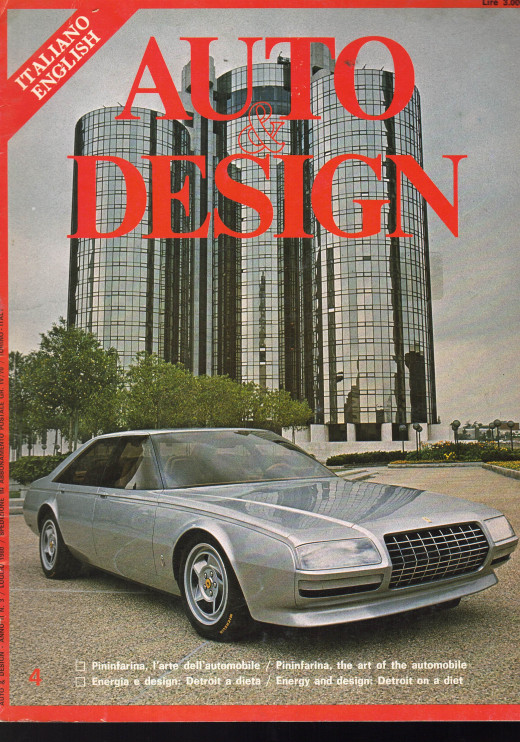 Auto & Design N°4 - PININFARINA, l'arte dell'automobile | Auto & Design 4 |