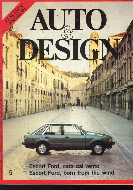 Auto & Design N°5 - ESCORT FORD nata dal vento | Auto & Design 5 |