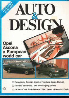Auto & Design N°10 - OPEL ASCONA Worl-car europea | Auto & Design 10 |