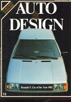 Auto & Design N°13 - RENAULT 9 La vettura dell'anno 1982 | Auto & Design 13 |