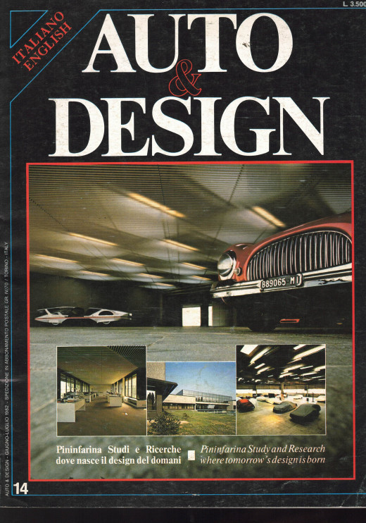Auto & Design N°14 - PININFARINA Studi e Ricerche | Auto & Design 14 |