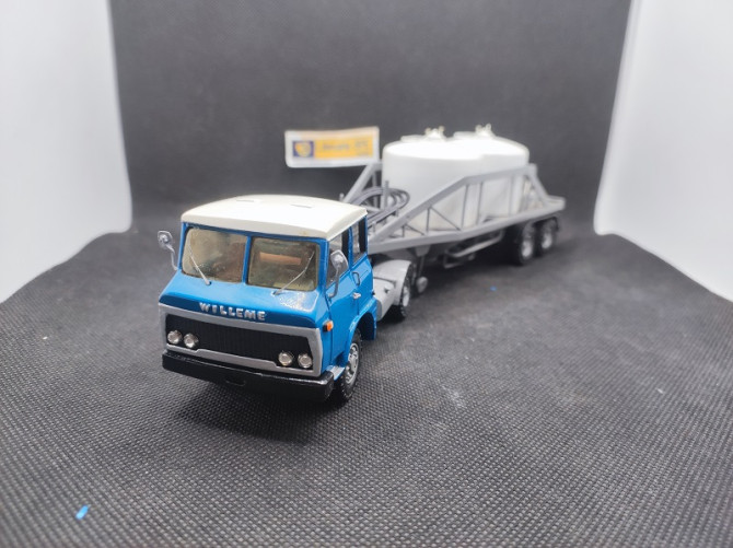 CAMION WILLEME RD 202 CABINE PELPEL AVEC SEMI REMORQUE - MINITRUCKS - 1/50 | Camion Willeme RD 202 Cabine Pelpel |