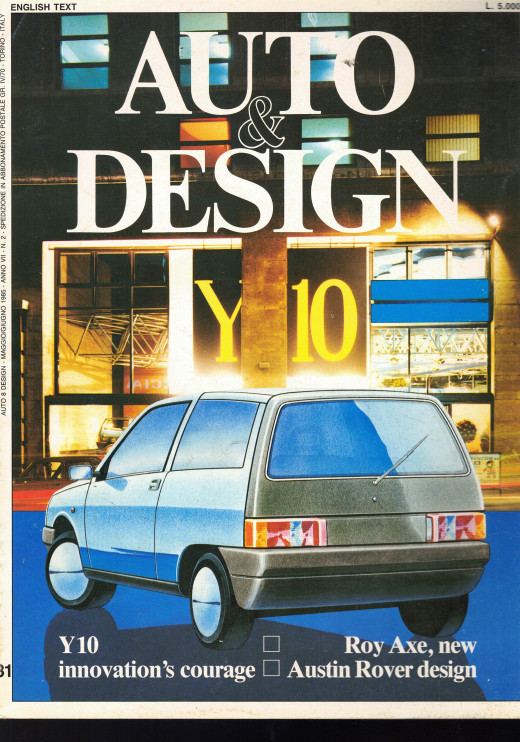 Auto & Design N°31 - TOYOTA Y10 innovatio's courage