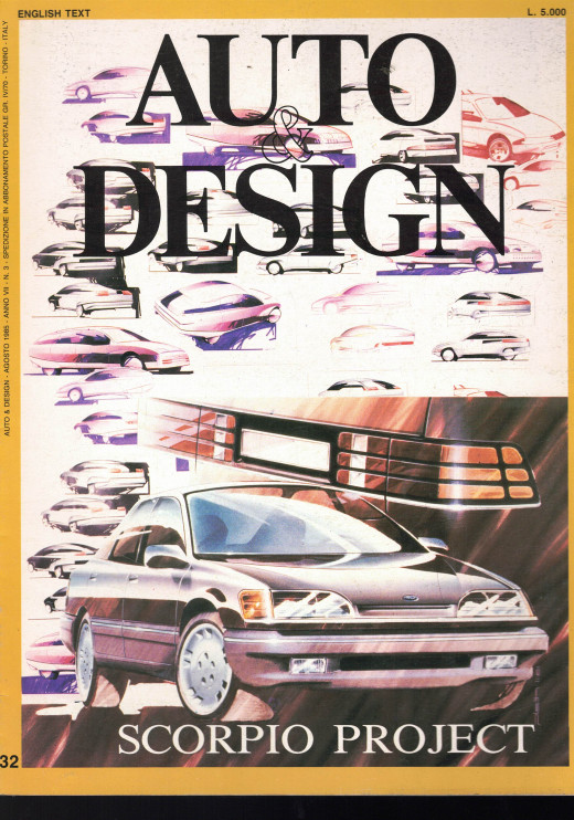 Auto & Design N°32 - SCORPIO PROJET | Auto & Design 32 |