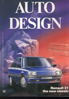 Auto & Design N°38 - RENAULT 21 the new classic | Auto & Design 38 |