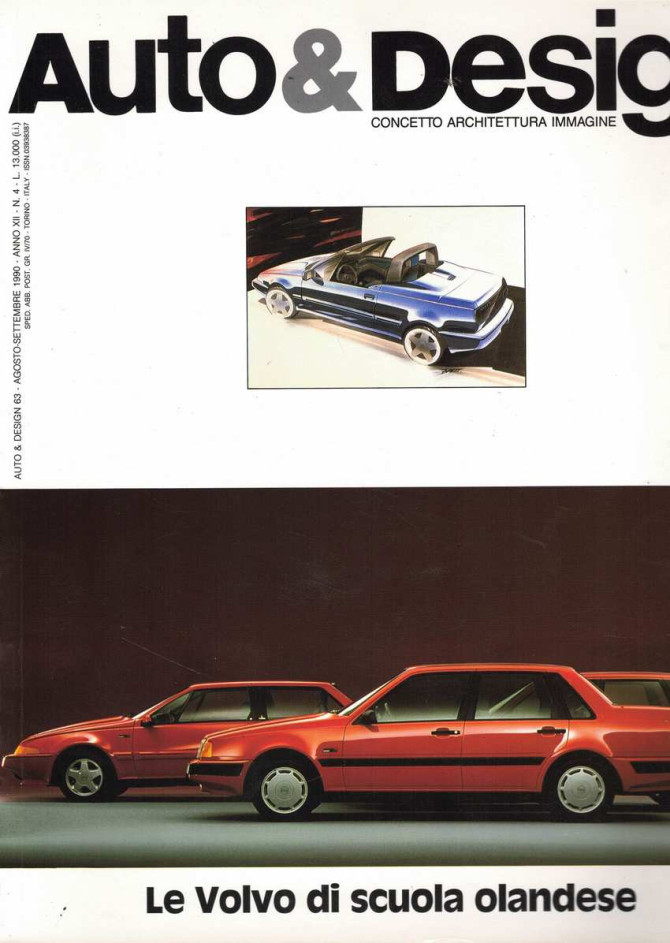 Auto & Design N°63 - Le VOLVO di scuola olandese | Auto & Design 63 |