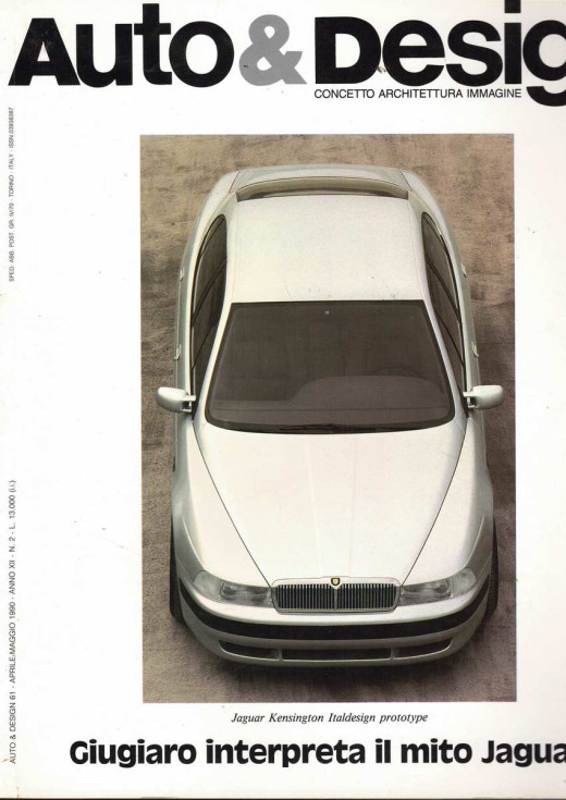 Auto & Design N°61 - JAGUAR KENSINGTON , Giugiaro interpreta il mito Jaguar | Auto & Design 61 |