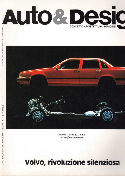 Auto & Design N°69 - Volvo 850, rivoluzione silenziosa | Auto & Design 69 |