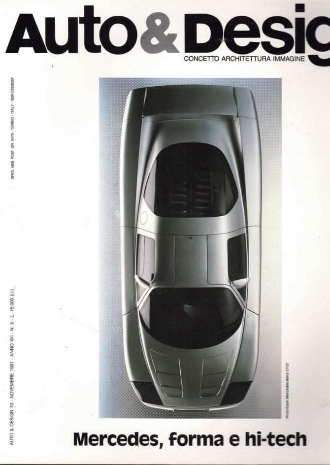 Auto & Design N°70 - Mercedes, forma e hi-tech | Auto & Design 70 |