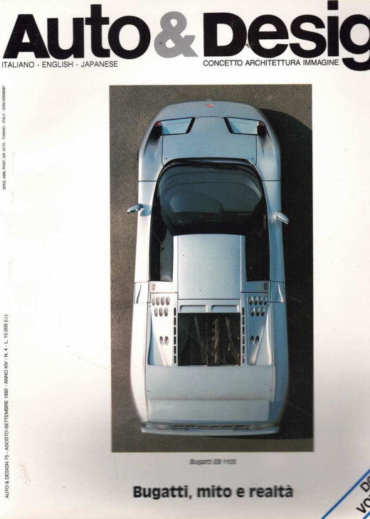 Auto & Design N°75 - Bugatti, mito e realita | Auto & Design 75 |