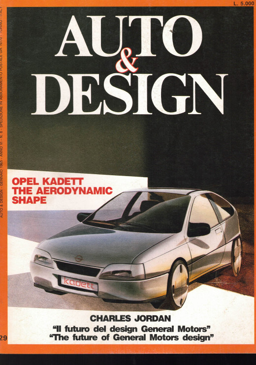 Auto & Design N°29 - OPEL KADETT The aerodynamic shape | Auto & Design 29 |