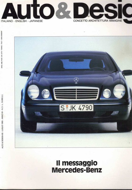 Auto & Design N°80 - Il messaggio Mercedes-Benz | Auto & Design 80 |